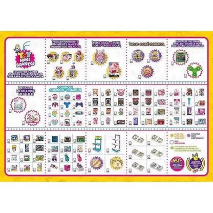 🎁✨ Disney Mini Marques – 5 Capsules Surprise Série 3