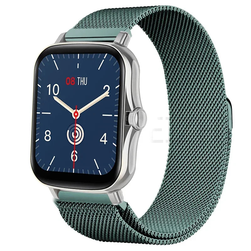 🔗FlexBand Pro™ – Bracelet Magnétique en Acier Inoxydable pour Montres Amazfit | Élégance & Confort au Quotidien