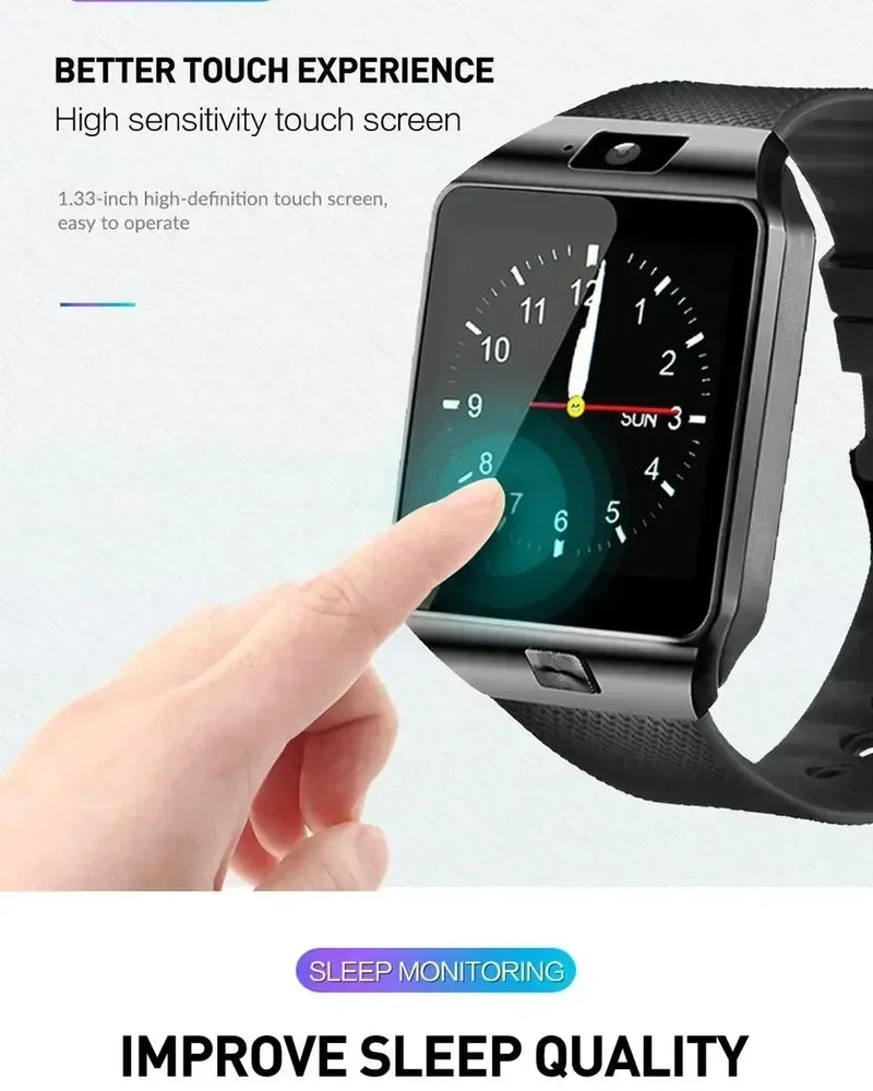⌚DZ09 SmartTouch™ – La Montre Intelligente Multitâche au Meilleur Prix