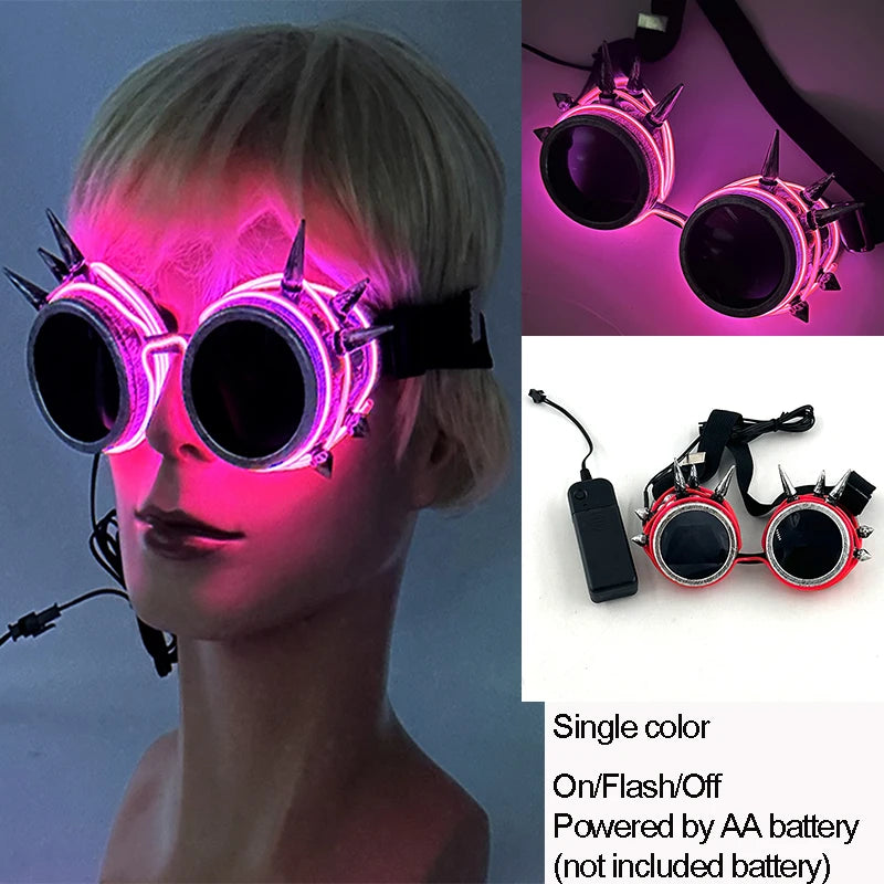 🕺🎉 Lunettes LED Colorées Shoous – Brille comme jamais !