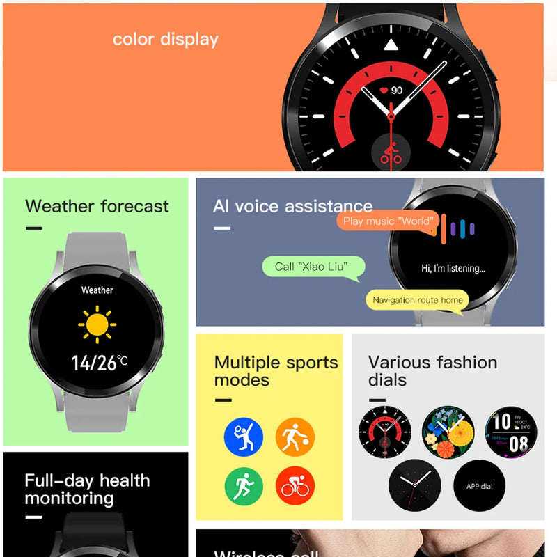 ⌚SmartPulse Pro™ 2025 – La Montre Intelligente Élégante et Performante pour un Quotidien Connecté