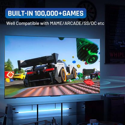Console de jeux vidéo rétro Super Console X2 Pro avec plus de 100 000 jeux pour MAME/ARCADE/Sega Saturn/DC Console de jeux rétro 4K HD