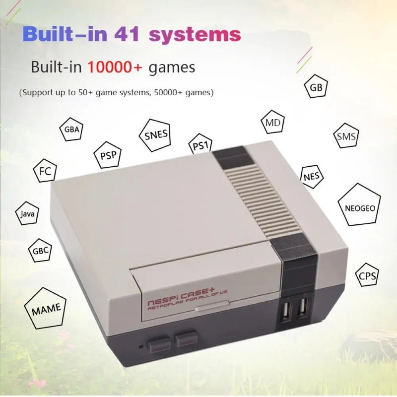 Coque de jeu portable rétro intégrée de plus de 45 000 pour SNES/MEGA
