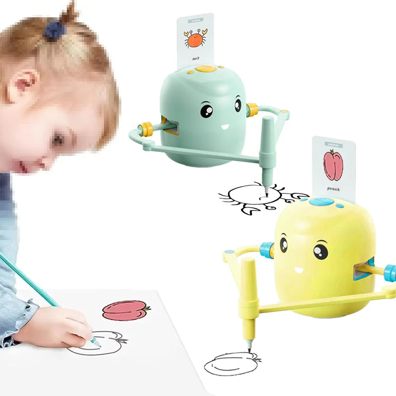 🤖🎨 Robot de Dessin Intelligent – Éveille la Créativité des Enfants, Un Trait à la Fois !