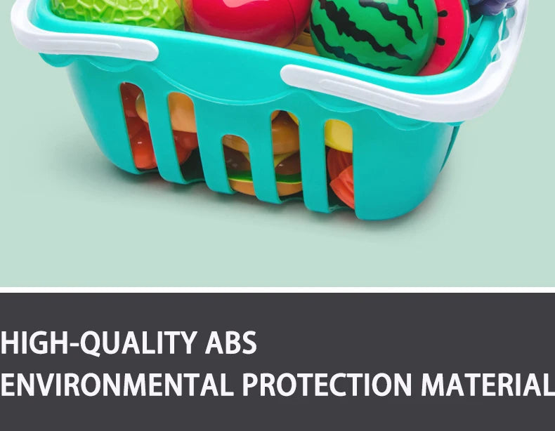 Jouet éducatif en plastique pour la cuisine, ensemble de jouets pour couper les fruits et légumes, maison de jeu, jouets de simulation, éducation précoce, cadeaux pour filles et garçons