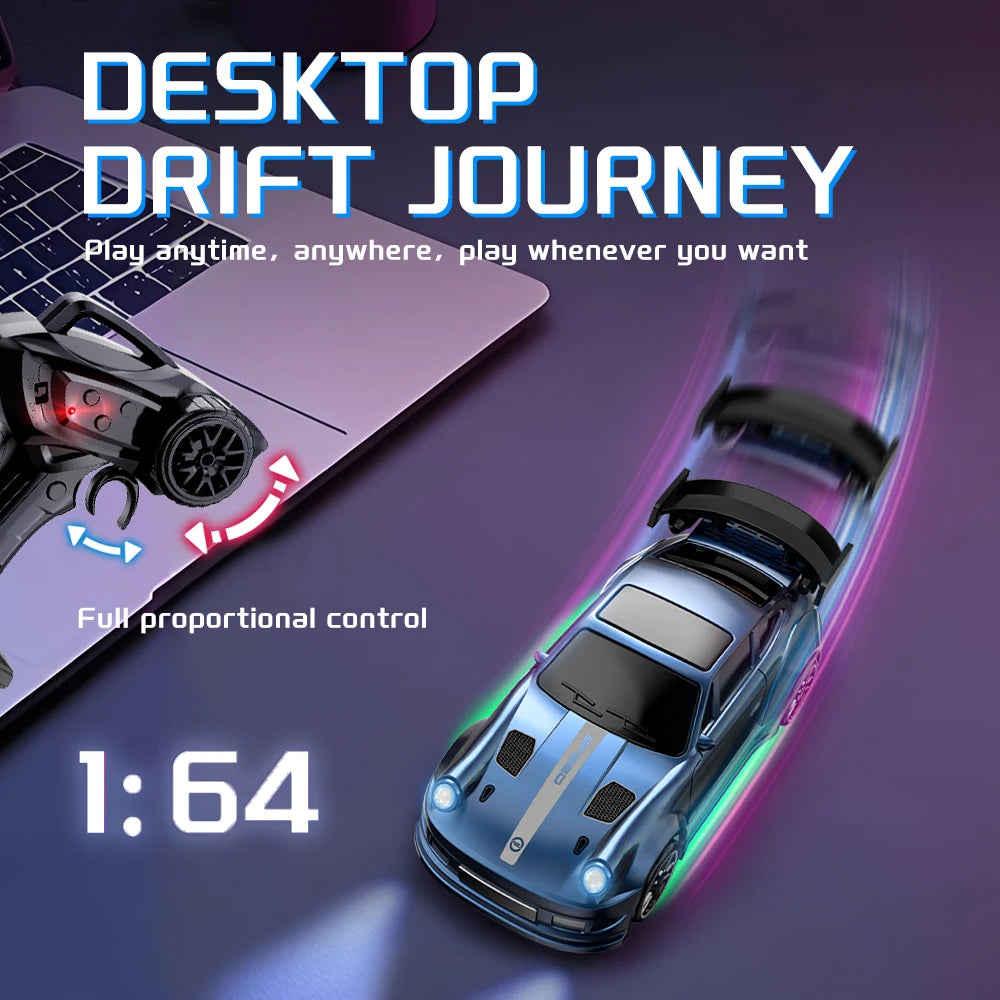 🏁💨Mini Voiture de Drift Électrique 1:64 – Sensations Fortes à Petite Échelle !