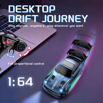 🏁💨Mini Voiture de Drift Électrique 1:64 – Sensations Fortes à Petite Échelle !