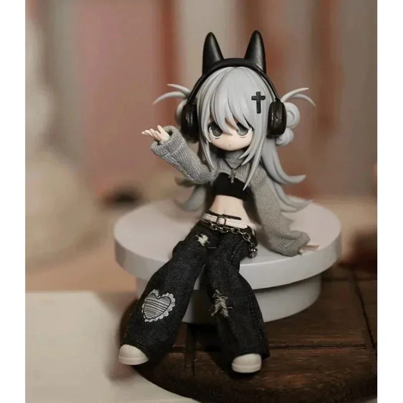En stock 10000 Escapes Plans Series Ob11 1/12 Bjd 17,5 cm Figurine d'action mignonne Jouets Kawaii Anime Figurines Poupées Jouet Cadeau