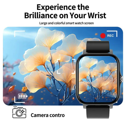 ⌚SmartStyle™ KESHUYOU 2025 – Montre Connectée 2.01" HD pour Homme & Femme