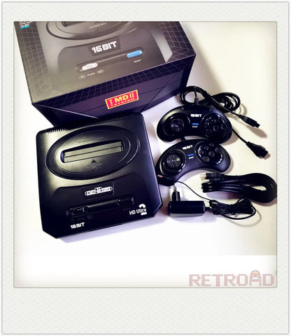 Console de jeu HD Ultra2 16 bits pour Genesis/Mega Drive,
