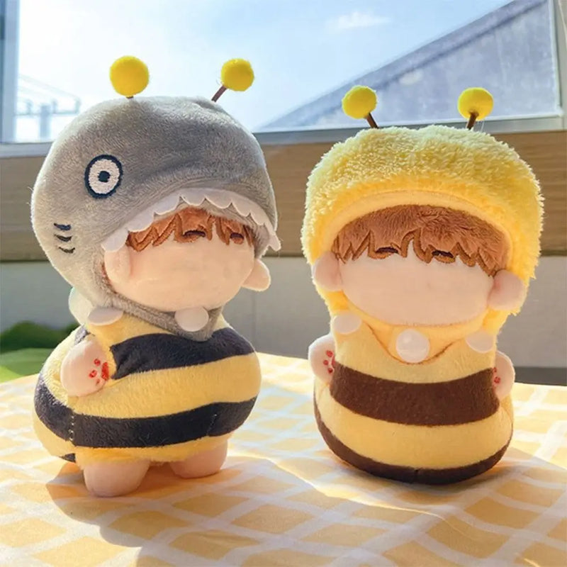 Tenue de remplacement pour poupée, combinaison abeille de dessin animé, 10 cm/15 cm/20 cm/40 cm, vêtements de poupée, accessoires