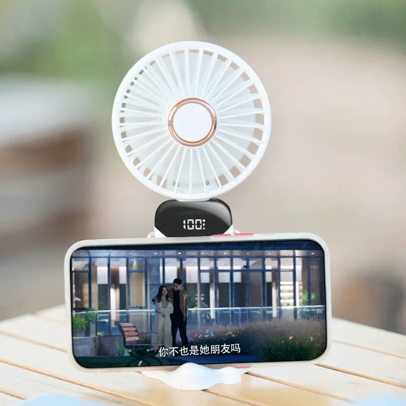 🧊 BreezeTech™ Mini Climatiseur Portable – Fraîcheur Instantanée à Emporter Partout