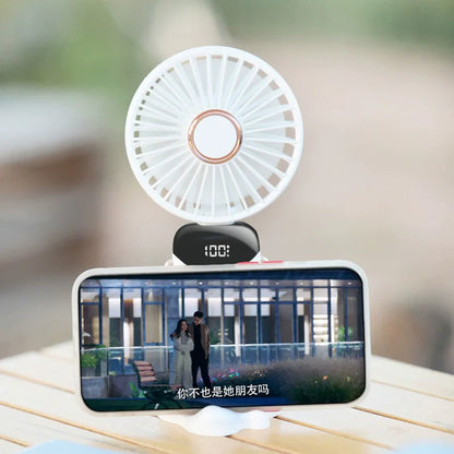 🧊 BreezeTech™ Mini Climatiseur Portable – Fraîcheur Instantanée à Emporter Partout