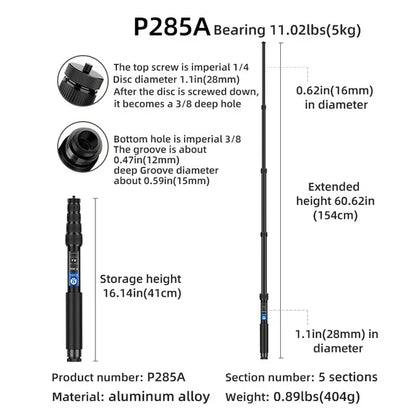 BEXIN-Extension monopode professionnelle pour DJI RS2 RSC2 RS3 RS3 Mini RS3 PRO RS4 RS4PRO, stabilisateur de caméra, support d'invitation de photographie, le plus récent