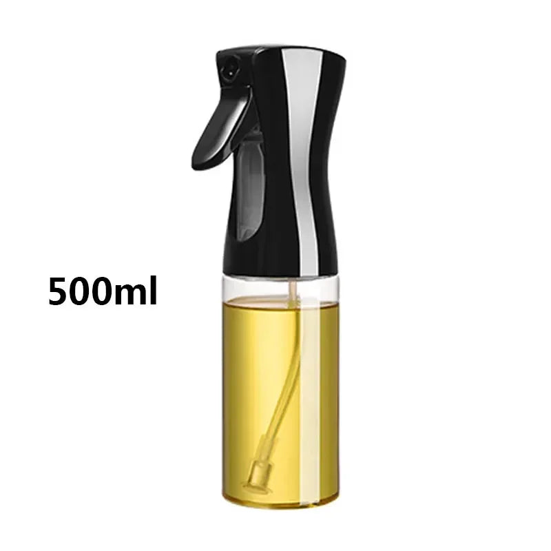 Bouteille de pulvérisation d'huile en plastique, vaporisateur d'huile de cuisine domestique, nébulisation, remplissage de brume, cuisson, distributeur de Camping pour barbecue à double usage, 200/300/500ml