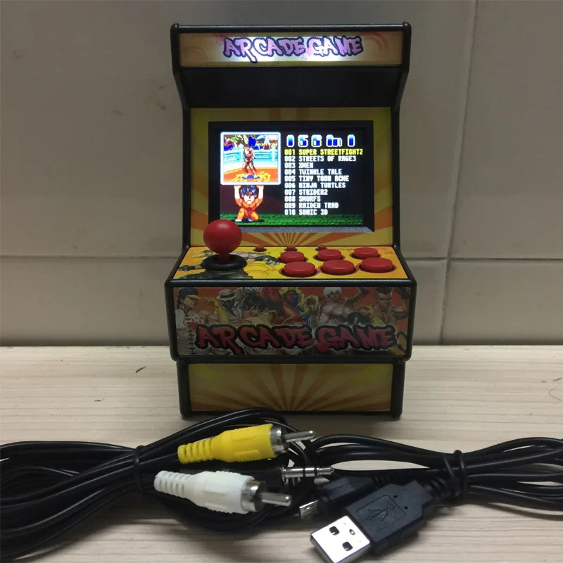 Mini console de jeux vidéo d'arcade portable (plus de 150 jeux rétro classiques intégrés pour SEGA)