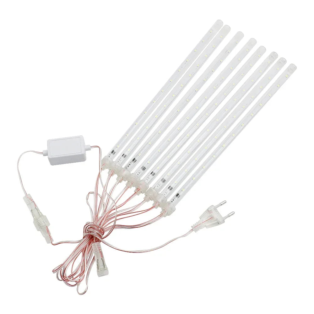 🌠🎅 Guirlande LED Pluie de Météores – Illuminez Vos Fêtes comme Jamais !