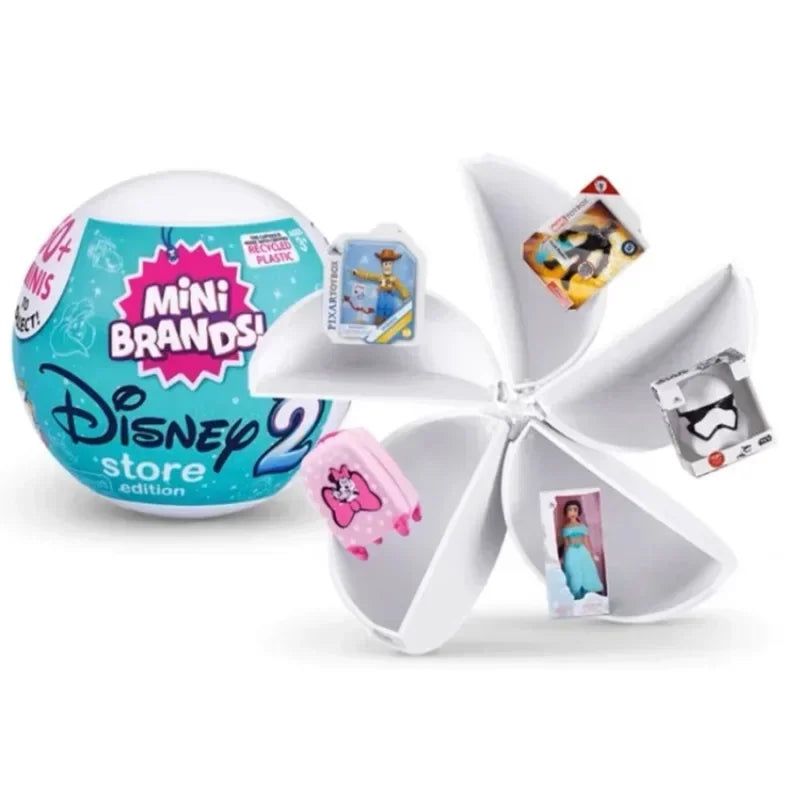 🎁✨ Disney Mini Marques – 5 Capsules Surprise Série 3