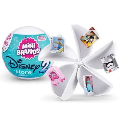 🎁✨ Disney Mini Marques – 5 Capsules Surprise Série 3
