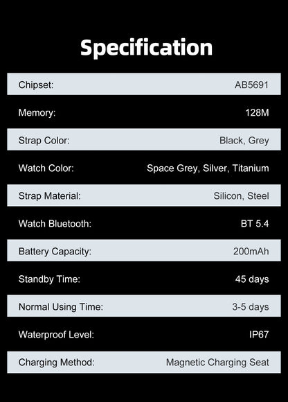 ⌚ VibeWatch™ Ultra AMOLED Élégance, Technologie et Performance à Votre Poignet