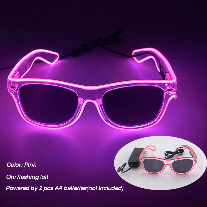 🕺🎉 Lunettes LED Colorées Shoous – Brille comme jamais !