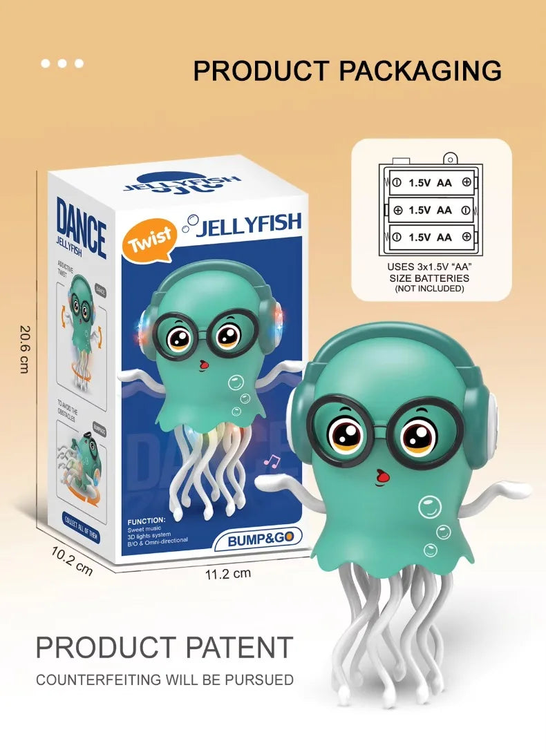 🐙🎶Poulpe Dansant Magique – Le Compagnon Rigolo qui Fait Bouger les Enfants !