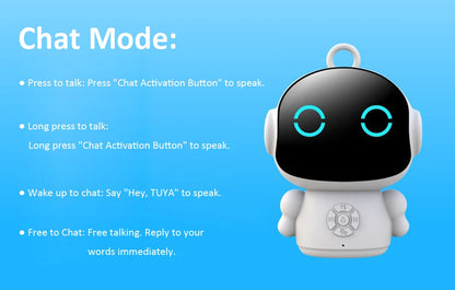 🤖 EduBot Tuya™ – Le Compagnon Éducatif Intelligent pour Enfants | AI, Voix, Apprentissage & Jeux