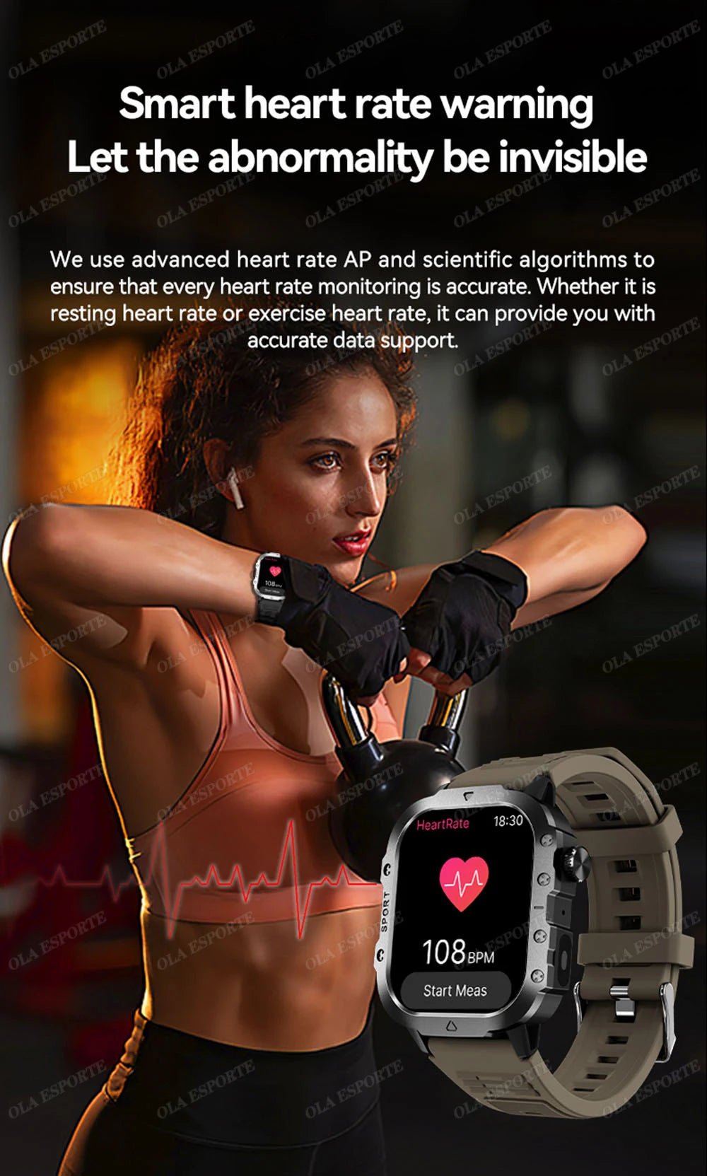 ⌚TitanForce GPS™ 2025 – Montre Intelligente Militaire Étanche, Sport & Santé | Homme Aventure & Performance