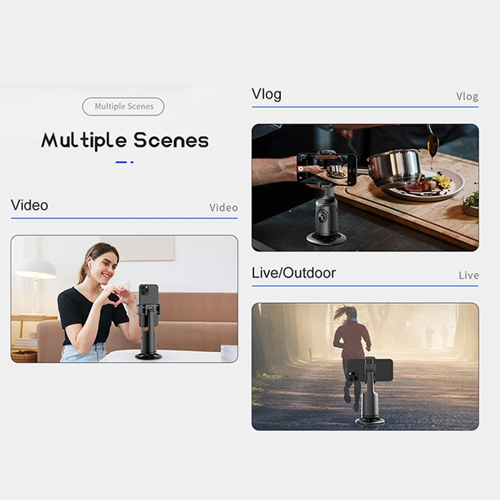 🎥 AutoTrack 360™ – Le Stabilisateur Intelligemment Suivi pour Créateurs Inspirés