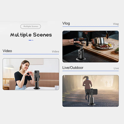 🎥 AutoTrack 360™ – Le Stabilisateur Intelligemment Suivi pour Créateurs Inspirés