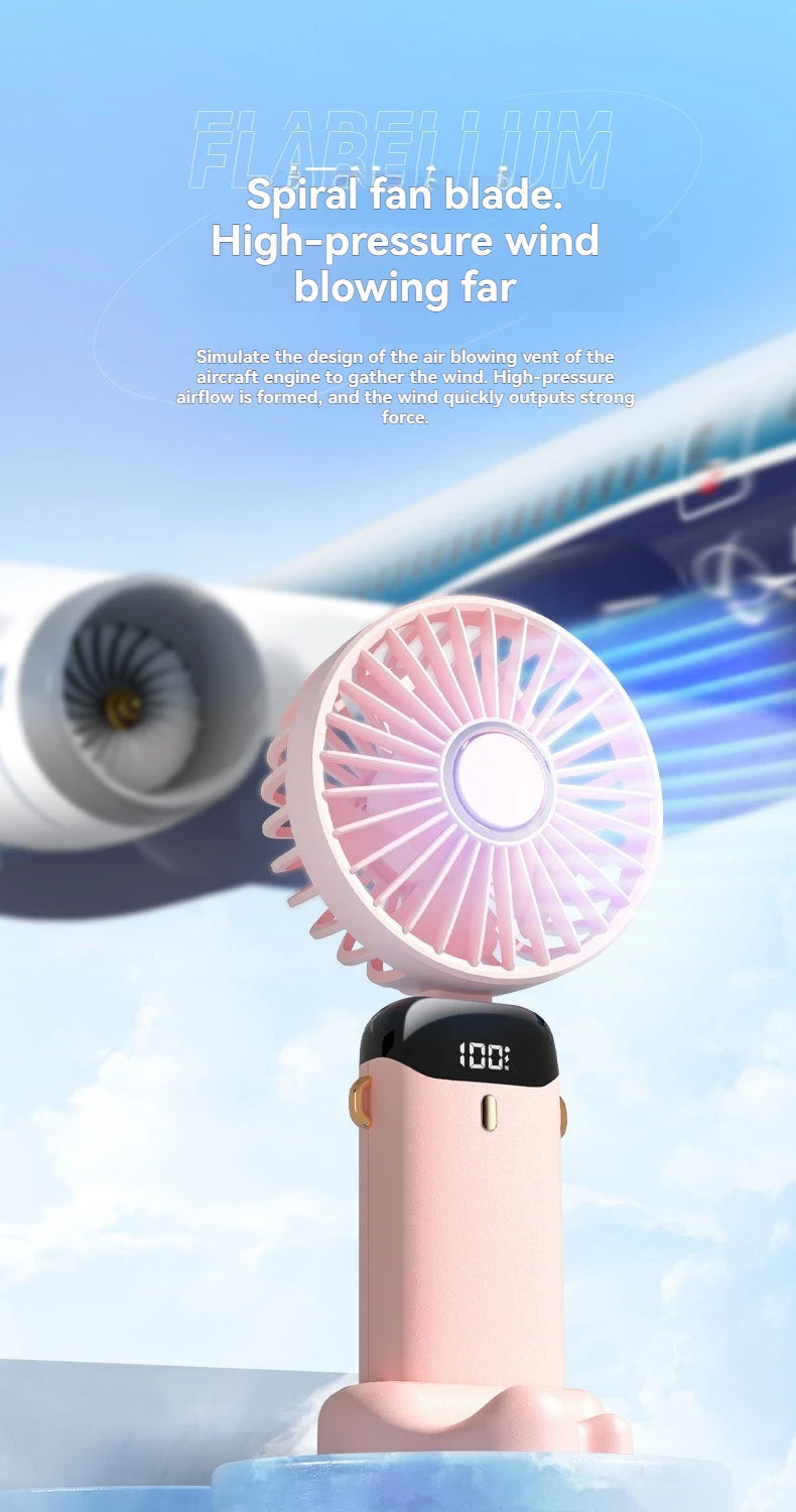 🧊 BreezeTech™ Mini Climatiseur Portable – Fraîcheur Instantanée à Emporter Partout
