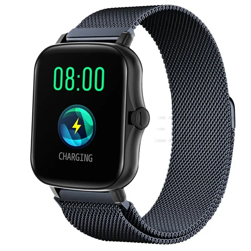 🔗FlexBand Pro™ – Bracelet Magnétique en Acier Inoxydable pour Montres Amazfit | Élégance & Confort au Quotidien