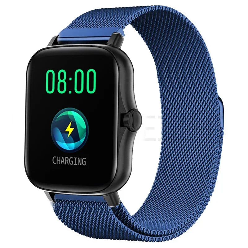 🔗FlexBand Pro™ – Bracelet Magnétique en Acier Inoxydable pour Montres Amazfit | Élégance & Confort au Quotidien
