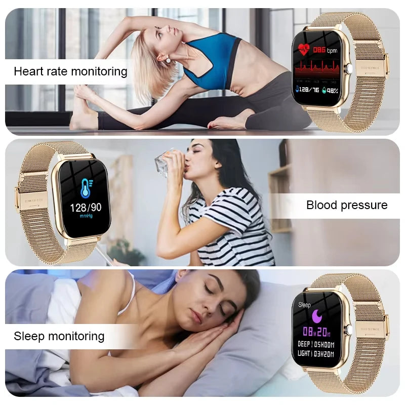 ⌚SmartStyle™ KESHUYOU 2025 – Montre Connectée 2.01" HD pour Homme & Femme