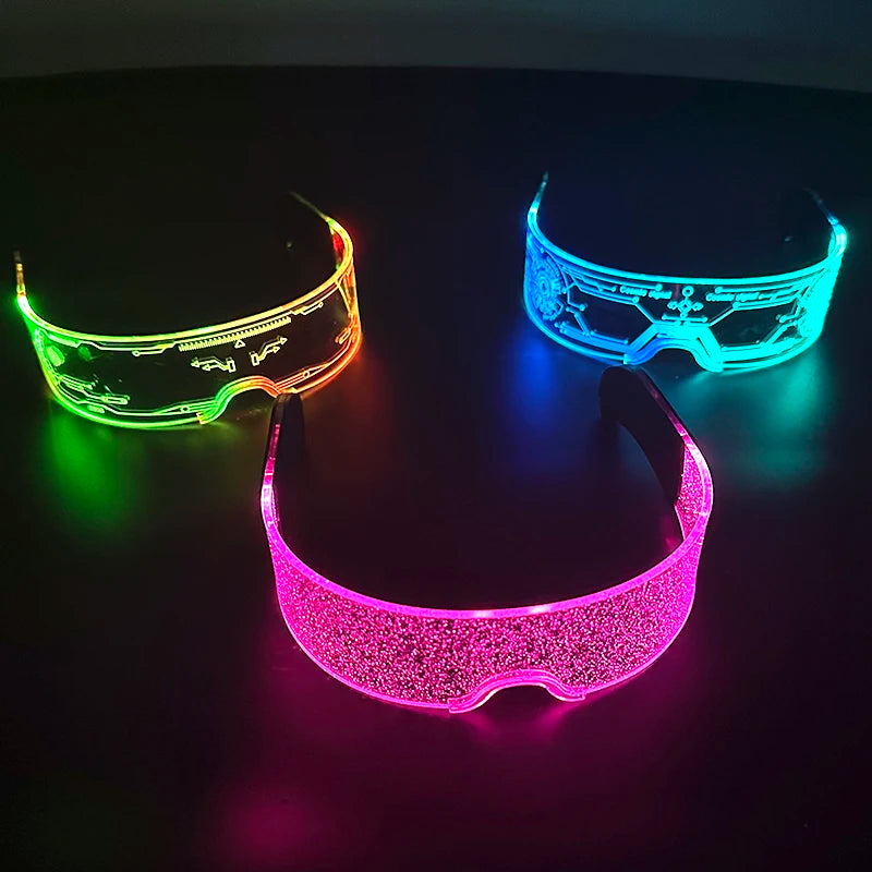 🕺🎉 Lunettes LED Colorées Shoous – Brille comme jamais !