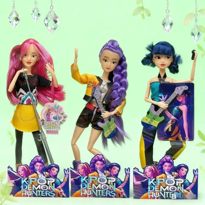 🧝♀️✨ Demon Hunter 2025 – Poupées Vinyle de Collection au Style Unique et Élégant