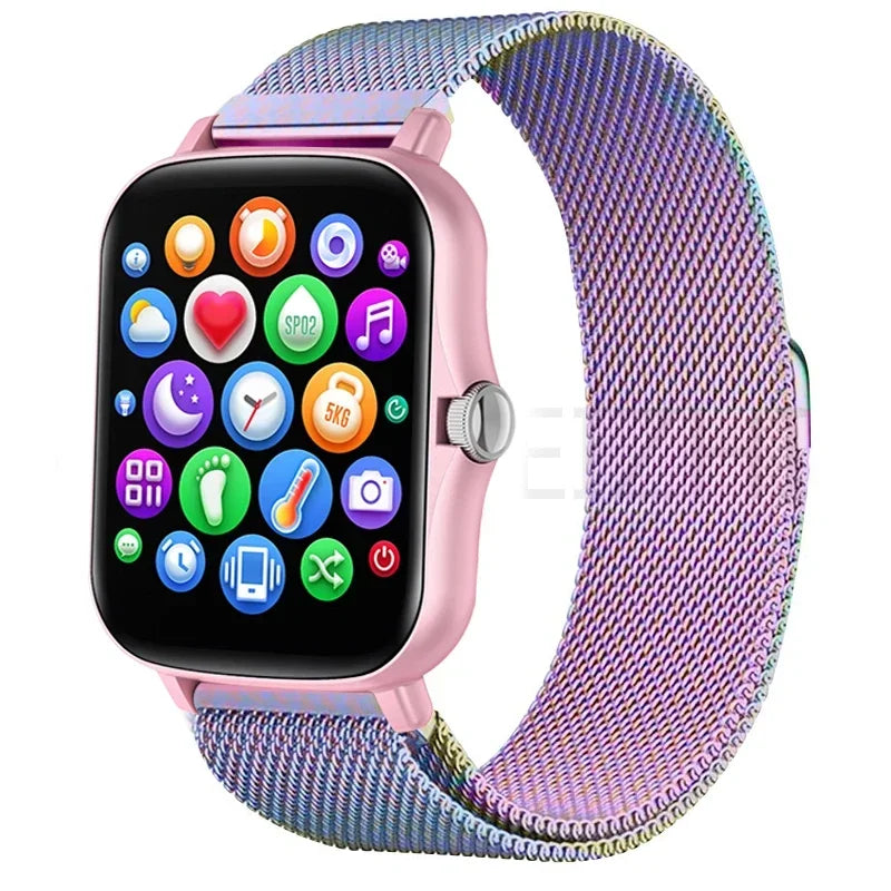 🔗FlexBand Pro™ – Bracelet Magnétique en Acier Inoxydable pour Montres Amazfit | Élégance & Confort au Quotidien