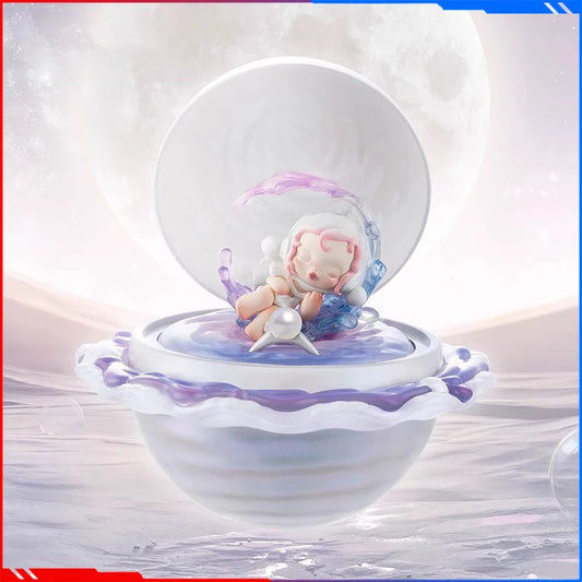 Boîte à bagues romantique POP Mart, 3e boîte aveugle, nouvelle boîte mystère Labubu Skull Panda, dimoo Kawaii, tendance, jouets pour enfants, cadeau, 2024