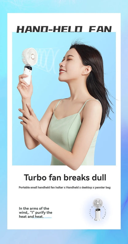 🧊 BreezeTech™ Mini Climatiseur Portable – Fraîcheur Instantanée à Emporter Partout