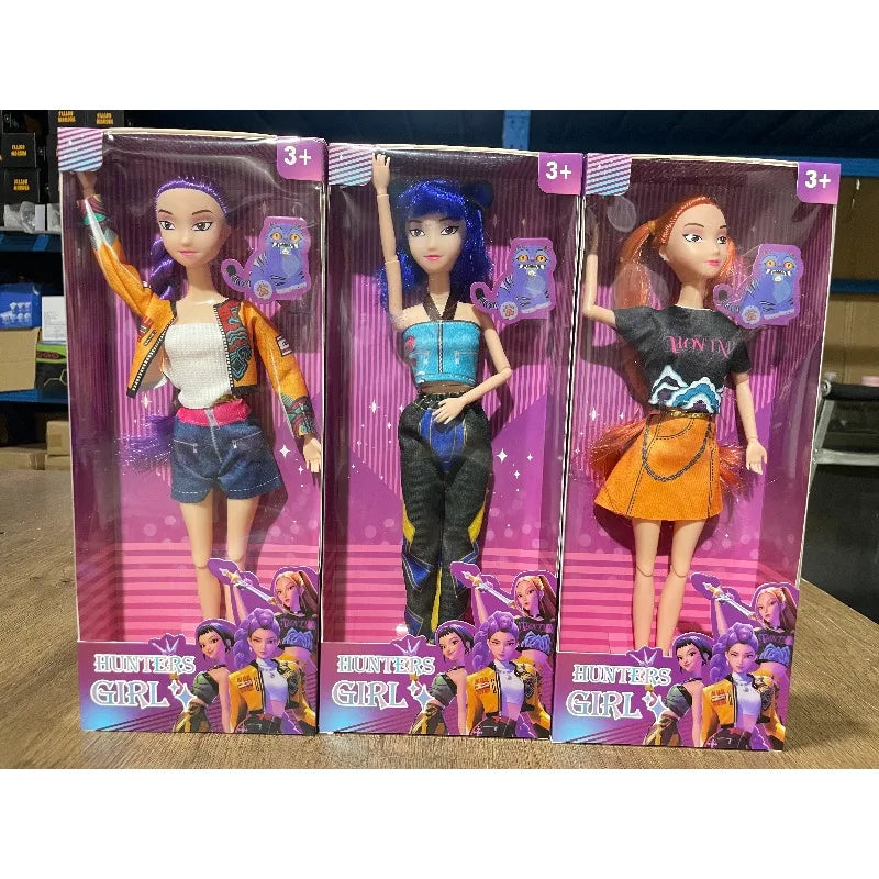 🧝♀️✨ Demon Hunter 2025 – Poupées Vinyle de Collection au Style Unique et Élégant