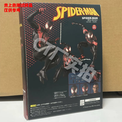 Figurine articulée Spider-Man Miles Morales, Mafex 092, Ultimate Comics, figurine Spider-Man Shf, Ko, jouet, cadeau