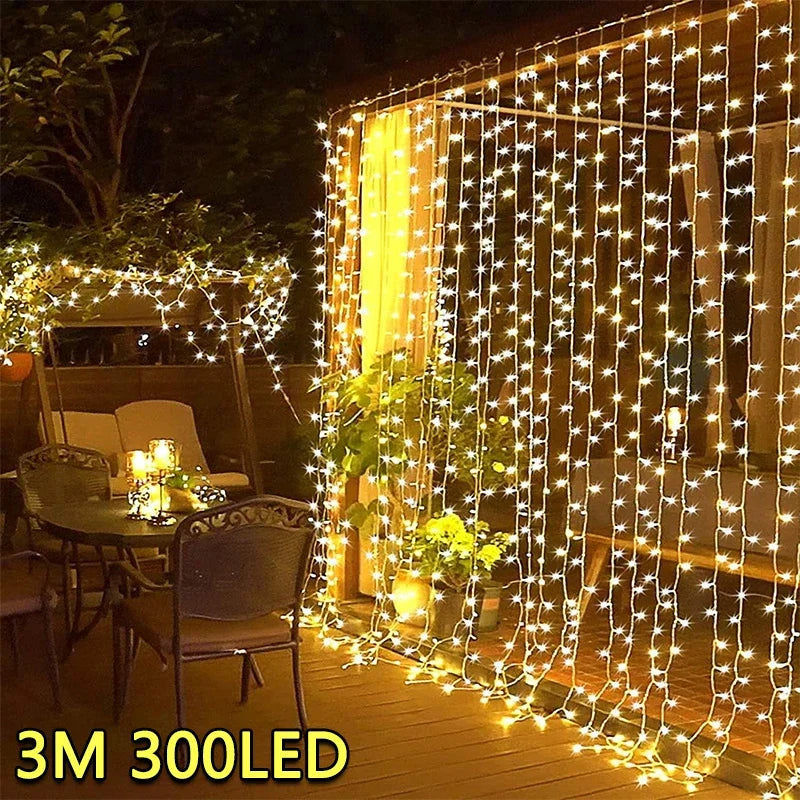 🌟✨Guirlande Lumineuse LED USB 3M – 8 Modes Magiques pour Noël, Mariages & Déco Ambiance Jardin
