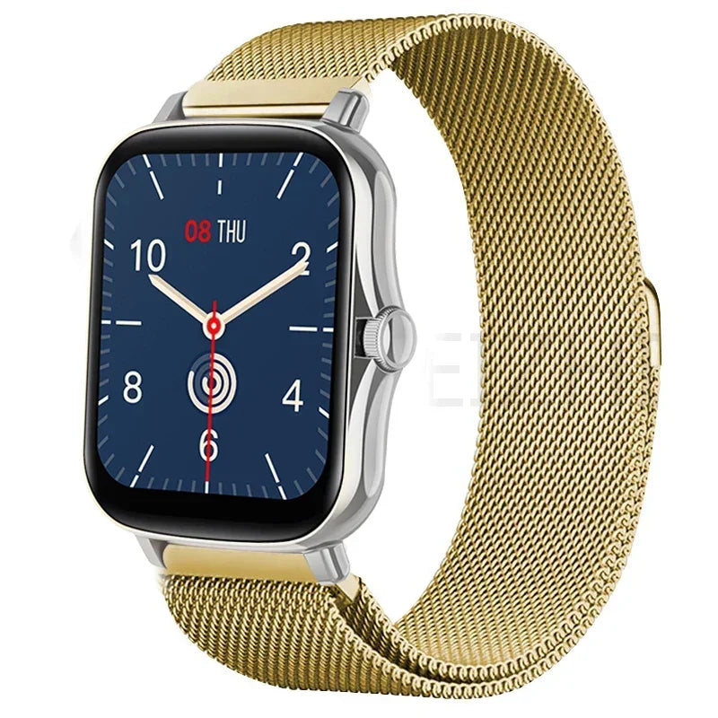 🔗FlexBand Pro™ – Bracelet Magnétique en Acier Inoxydable pour Montres Amazfit | Élégance & Confort au Quotidien