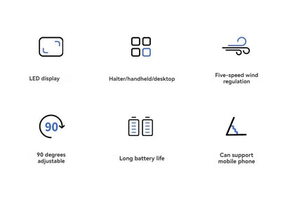 🧊 BreezeTech™ Mini Climatiseur Portable – Fraîcheur Instantanée à Emporter Partout