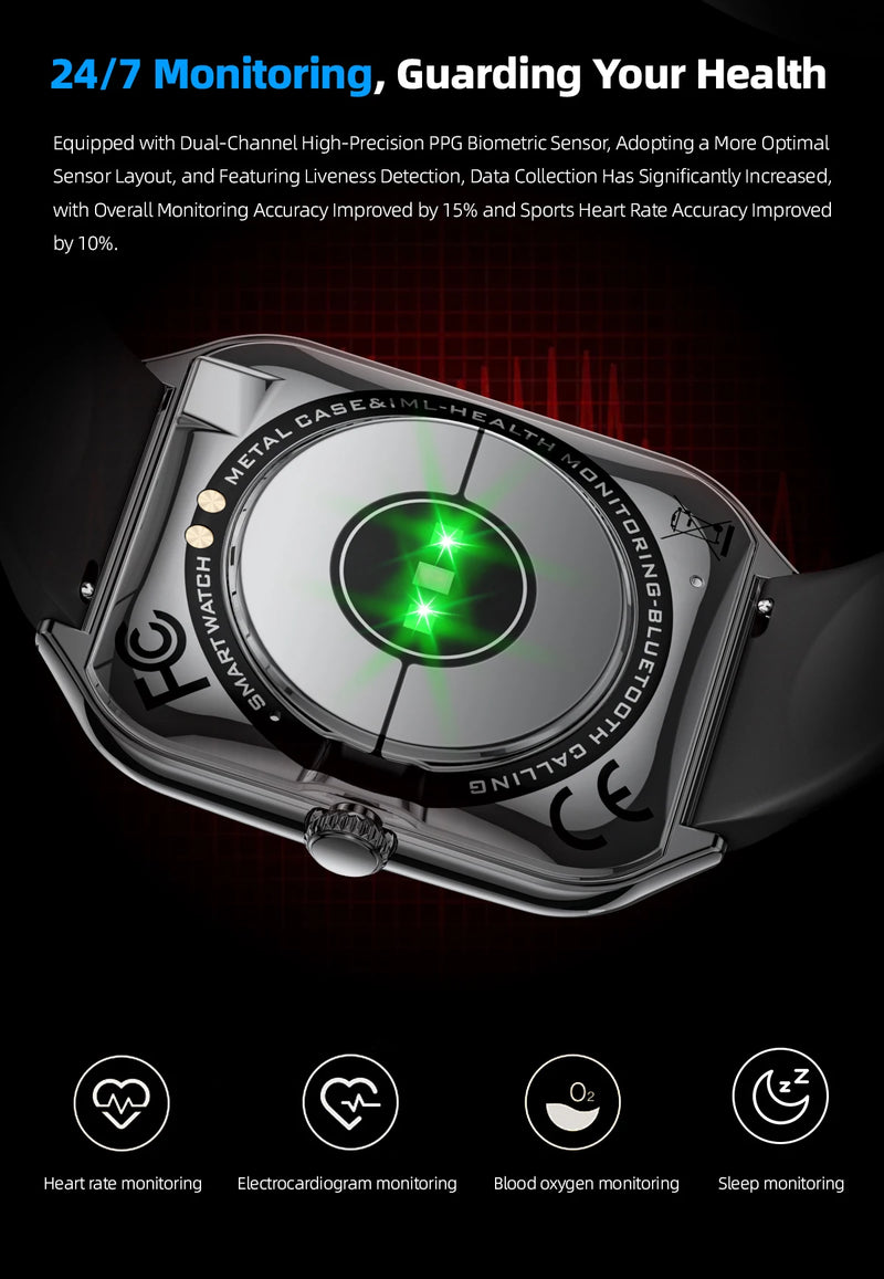 ⌚ VibeWatch™ Ultra AMOLED Élégance, Technologie et Performance à Votre Poignet