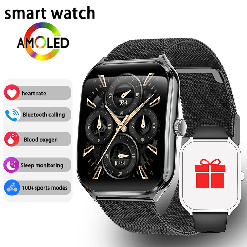 ⌚ VibeWatch™ Ultra AMOLED Élégance, Technologie et Performance à Votre Poignet