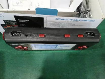 Console de jeu portable HG-943 4,3'' MD 16 bits HDMI TV Console de jeu rétro Console d'arcade 2 joueurs sans fil avec 118 jeux prenant en charge les cartes de jeu