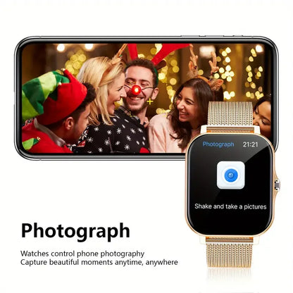 ⌚SmartStyle™ KESHUYOU 2025 – Montre Connectée 2.01" HD pour Homme & Femme