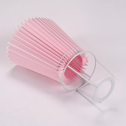 Abat-jour suspendu en tissu plissé, ouverture par le bas, 230 mm, pour lampe de table, chambre à coucher, hôtel, hauteur inclinée 160 mm