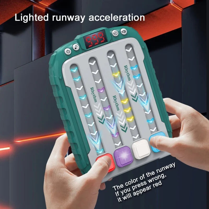 🎮🧠 Machine de Rythme Musical Puzzle Électronique – Le Jeu Sensoriel qui Réveille les Réflexes !